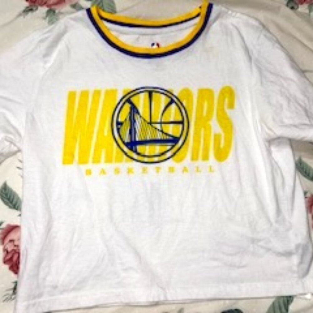 Warriors crop top